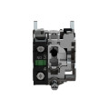 Harmony XB4 - bouton tournant à manette - Ø22 - 2 pos à rap. - noir - 1F - vis