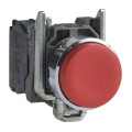 Harmony bouton-poussoir rouge Ø22 - à impulsion dépassant - 1O