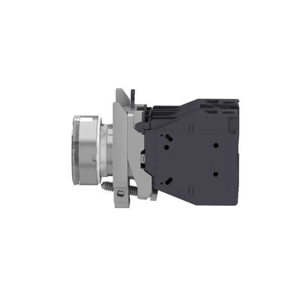 Harmony xb4 - bouton poussoir affleur - blanc - Ø22 - capuch transp - 1f - atex