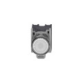 Harmony xb4 - bouton poussoir affleur - blanc - Ø22 - capuch transp - 1f - atex