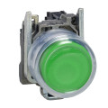 Harmony bouton-poussoir vert IP69K Ø22 - à impulsion - 1F
