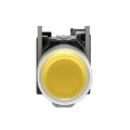 Harmony bouton-poussoir jaune IP69K Ø22 - à impulsion - 1F