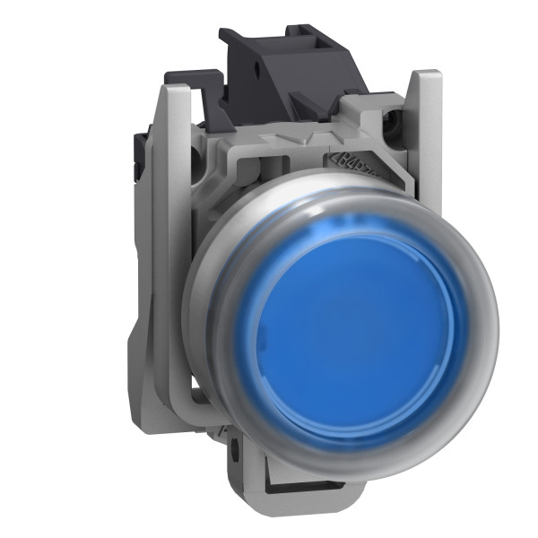 Harmony xb4 - bouton poussoir atex - Ø22 - capuchonné affleurant - 1f - bleu