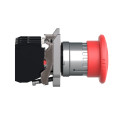 Harmony XB4 - bouton arrêt urgence - Ø40 - pousser tourn - rouge - 2O+1F - vis