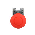 Harmony arrêt d'urgence rouge Ø22 - tête Ø 40 - pousser-tirer - 1O+1F