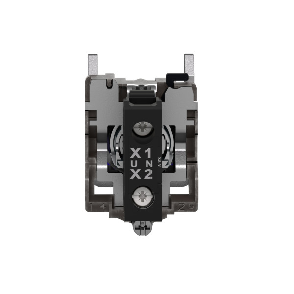 Voyant lumineux LED Schneider Harmony XB4 bleu Ø22 IP66 24V