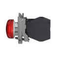 Harmony xb4 - voyant led atex - rouge - 24v à 240vacdc - raccordement vis étrier