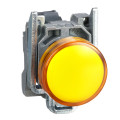 Harmony voyant rond Ø22 - IP66 - orange - LED intégrée - 120V 