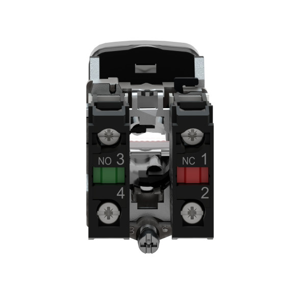 Harmony BP Ø22 double touche, ressort rap vert+rouge, lum blanche- 240V-IP66