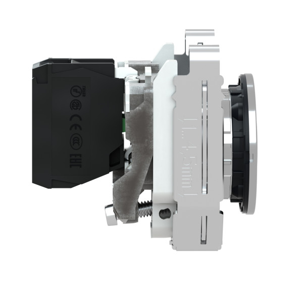 Harmony xb4 - bouton poussoir à impulsion - ø22 - flush - noir - 1f - vis étrier