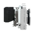 Harmony xb4 - bouton poussoir à impulsion - ø22 - flush - noir - 1f - vis étrier