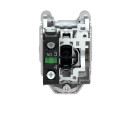 Harmony xb4 - bouton poussoir à impulsion - ø22 - flush - noir - 1f - vis étrier