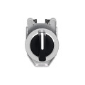 Harmony xb4 - bouton tournant à manette - ø22 - flush - 3 pos fix - noir - 2f