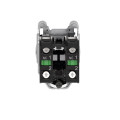 Harmony xb4 - bouton tournant à manette - ø22 - flush - 3 pos fix - noir - 2f