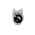 Harmony xb4 - bouton à clé 455 - ø22 - flush - 2 pos fix - retr g - 1f - vis étr