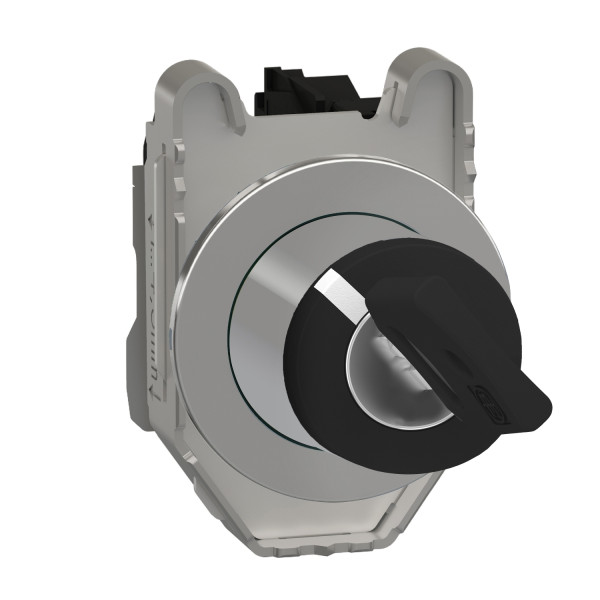 Harmony xb4 - bouton à clé 455 - ø22 - flush - 2 pos fix - retr g - 1f - vis étr