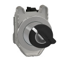 Harmony xb4 - bouton à clé 455 - ø22 - flush - 2 pos fix - retr g - 1f - vis étr