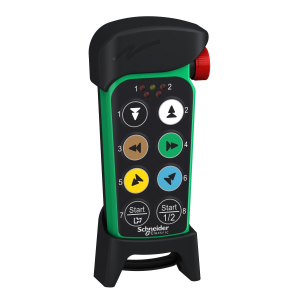 Exlhoist - émetteur compact - 8 touches + bouton arrêt
