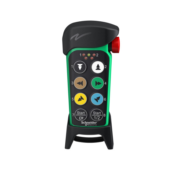 Exlhoist - émetteur compact - 8 touches + bouton arrêt