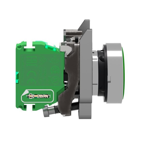 Harmony émetteur sans pile & sans fil - tête métal - Ø22 mm - capsule verte