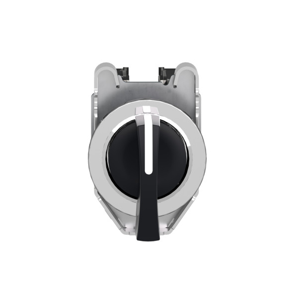 Harmony xb4 - bouton tournant crosse - ø22 - flush - 3 pos rap c - noir - 2f