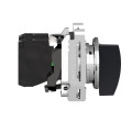 Harmony xb4 - bouton tournant crosse - ø22 - flush - 3 pos rap c - noir - 2f