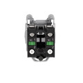 Harmony xb4 - bouton tournant crosse - ø22 - flush - 3 pos rap c - noir - 2f