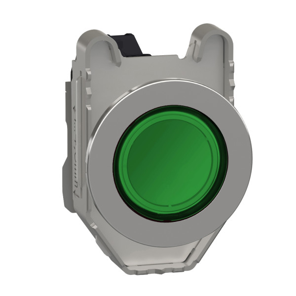 Harmony xb4 - voyant lumineux del - ø22 - flush - vert - 24v - vis étrier