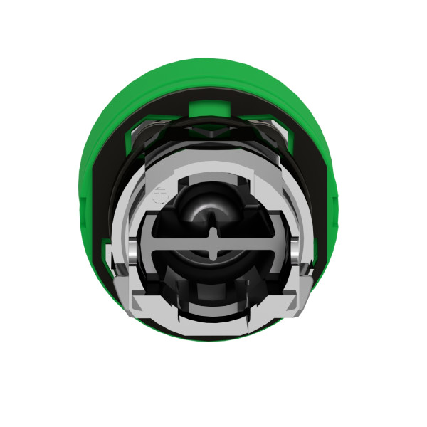 Harmony tête de bouton poussoir + capuchon IP66 - Ø22 - vert