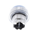 Harmony tête de bouton poussoir + capuchon IP69K - Ø22 - bleu