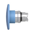 Harmony tête de bouton poussoir Ø 60 mm - Ø22 - bleu