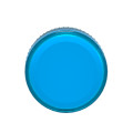 Harmony tête de voyant - Ø22 - rond - cabochon lisse bleu
