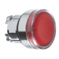 Harmony tête de bouton poussoir lumineux - Ø22 - rouge - pour BA9s