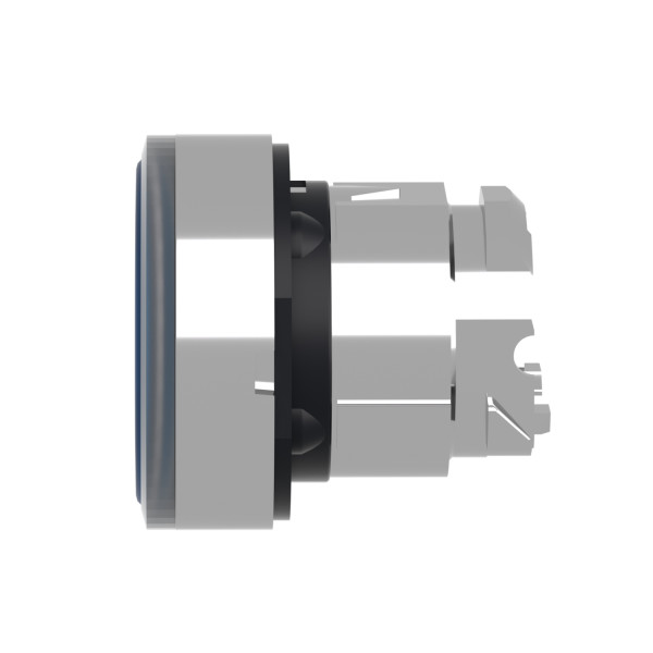 Harmony tête de bouton poussoir lumineux - Ø22 - bleu - pour BA9s