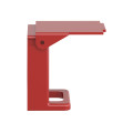 Harmony dispositif de verrouillage par cadenas pour unité Ø22 mm - rouge