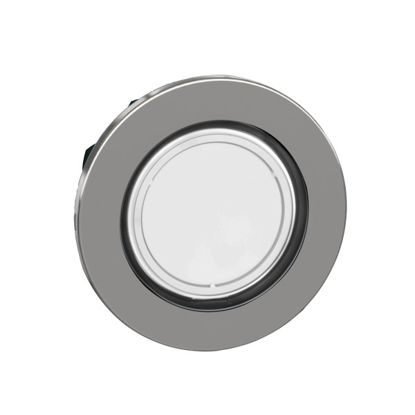 Harmony xb4 - tête bouton poussoir à impulsion - ø22 - flush - pour étiq - blanc