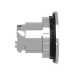 Harmony xb4 - tête bouton poussoir à impulsion - ø22 - flush - pour étiq - blanc