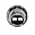 Harmony xb4 - tête bouton tournant manette - ø22 - flush - 2 posit fixes - noir