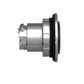 Harmony xb4 - tête bouton poussoir - ø22 - flush - dépassant - marqué - noir