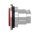 Harmony xb4 - tête bouton poussoir - ø22 - flush - dépassant - marqué - rouge