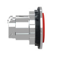 Harmony xb4 - tête bouton poussoir - ø22 - flush - dépassant - marqué - rouge