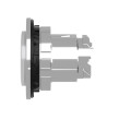 Harmony xb4 - tête bouton poussoir lum del - ø22 - flush - dépassant - blanc