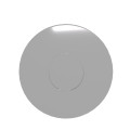 Harmony obturateur rond pour unité Ø22mm - chromé - jeu de 10