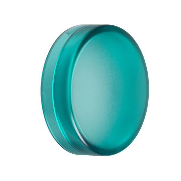 Harmony cabochon lisse - vert pour voyant rond Ø22