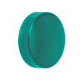 Harmony cabochon lisse - vert pour voyant rond Ø22