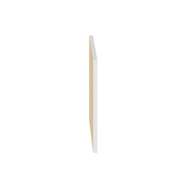 Harmony étiquette - Ø22 - 18 x 27 mm - non marquée, à graver