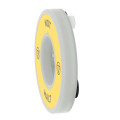 Harmony - étiquette lumineuse rouge - Ø60 - not halt - fond jaune - 24v