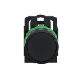 Bouton-poussoir Harmony XB5 - Ø22 mm Noir - 1F - Montage à vis - Schneider Electric