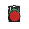 Harmony bouton-poussoir rouge Ø22 - à impulsion affleurant - 1O