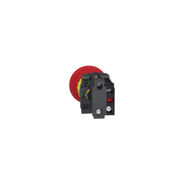 Harmony xb5 -  arret urgence - Ø40 - pousser tourner  - 1o+1o avec surveillance
